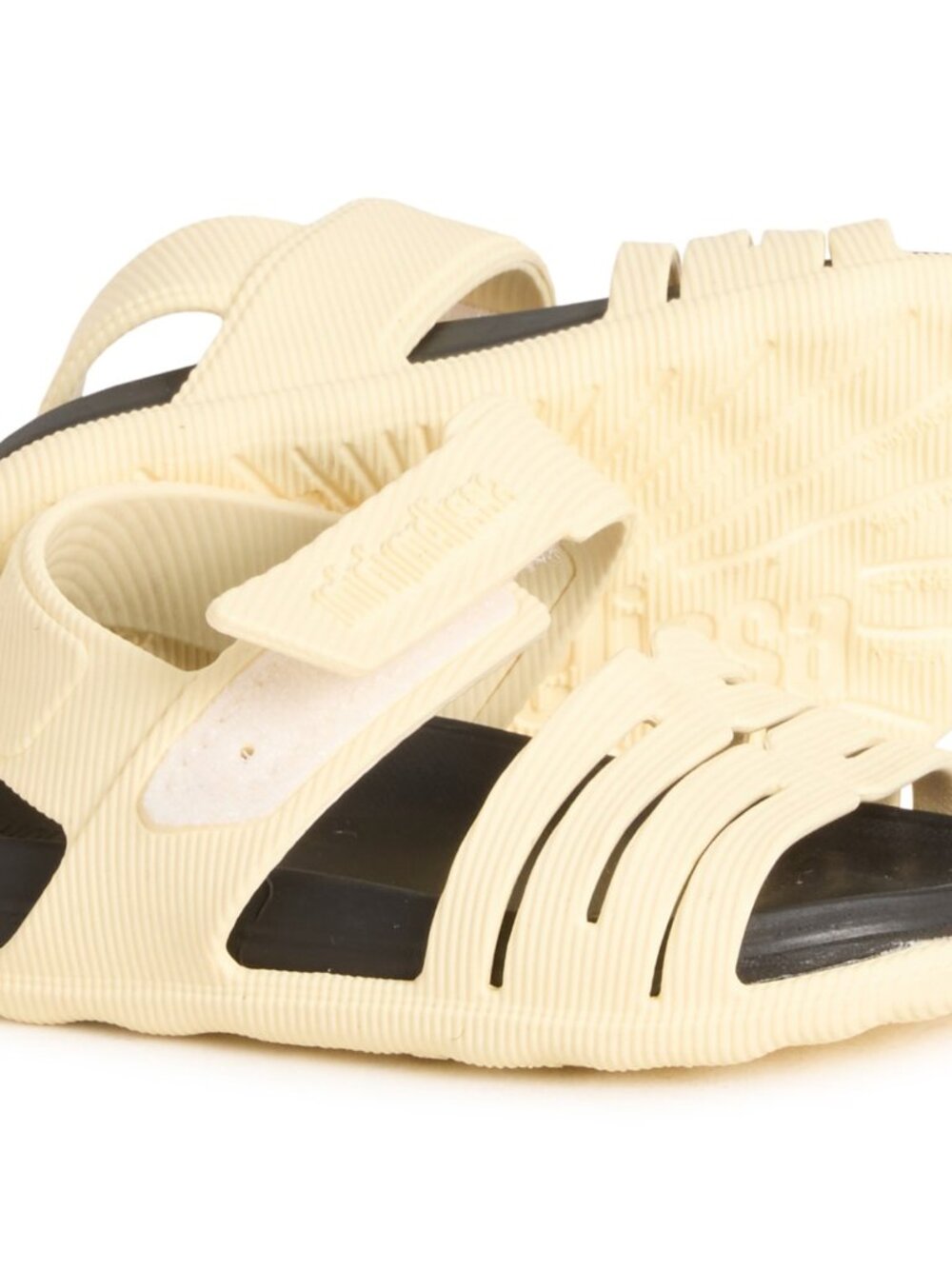 NEW MINI MELISSA Toddler Girls 9T Sandals Adjustable Touch-fasten Strap